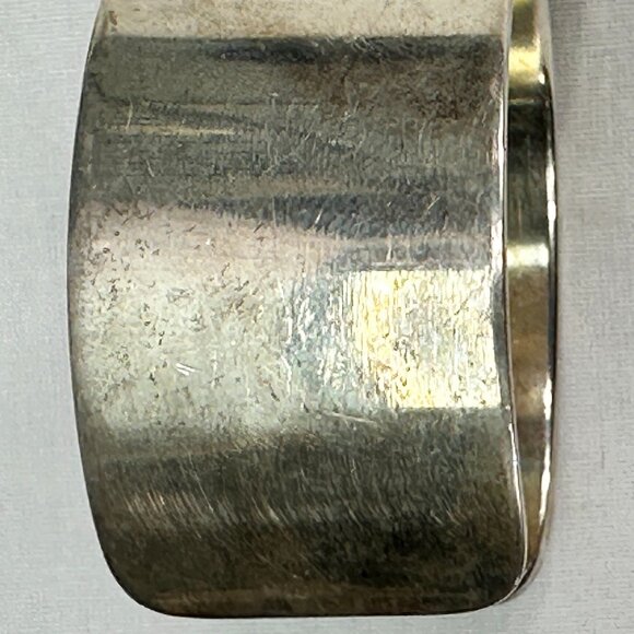 Vtg Denmark Silver J Anderson Erik Dennung Cuff Bracelet Ring Set AD Design - Picture 9 of 14